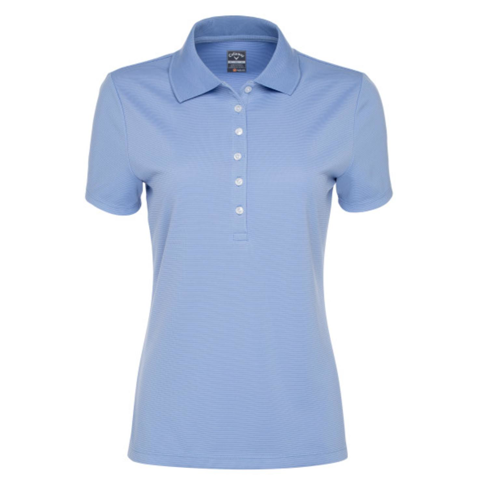 Callaway® Vent Moisture Wicking Women's Ottoman Polo Shirt with Custom Logo