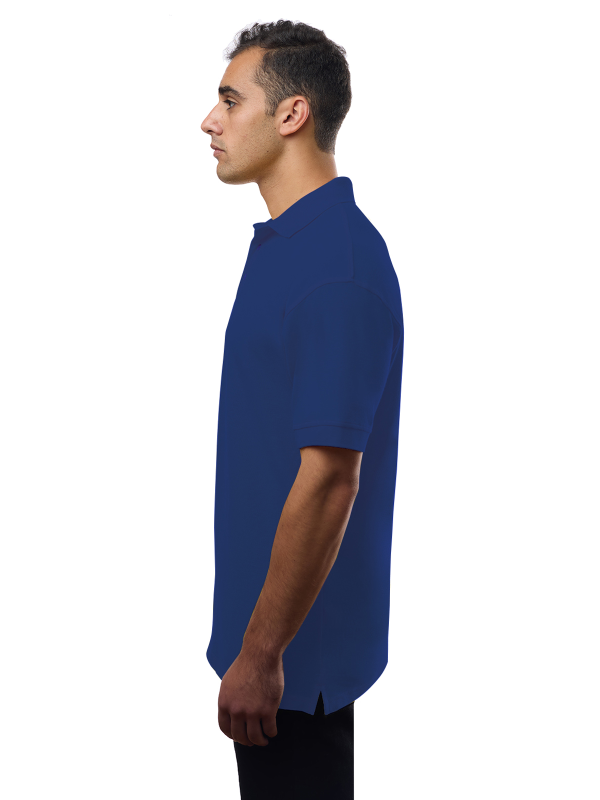 Blue Generation - Men's Pocketless Superblend Short Sleeve Polo 68