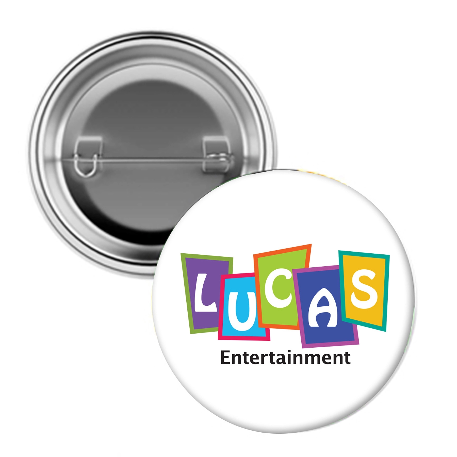 Round Button Pins 3