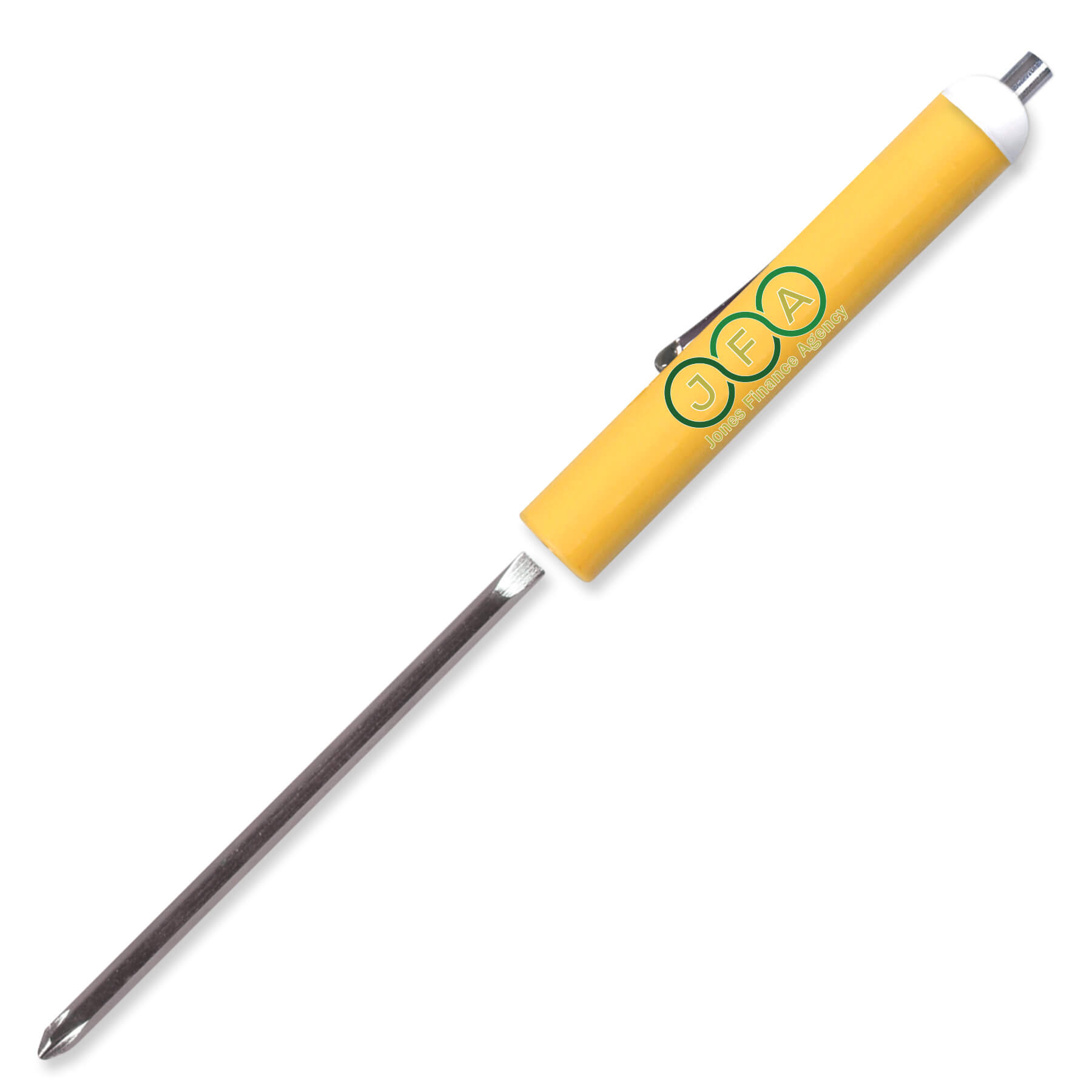 Pocket Screwdriver Reversible Flat Blade + Magnet Top 43