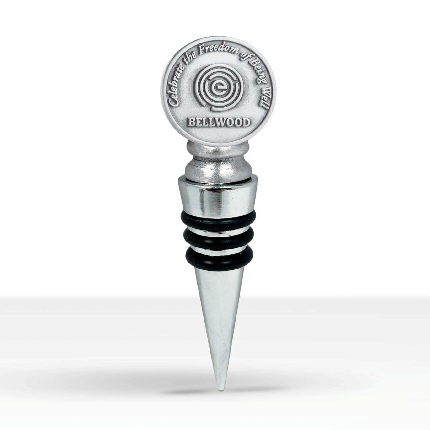 Wine Stopper w/Stock Silver Base 4