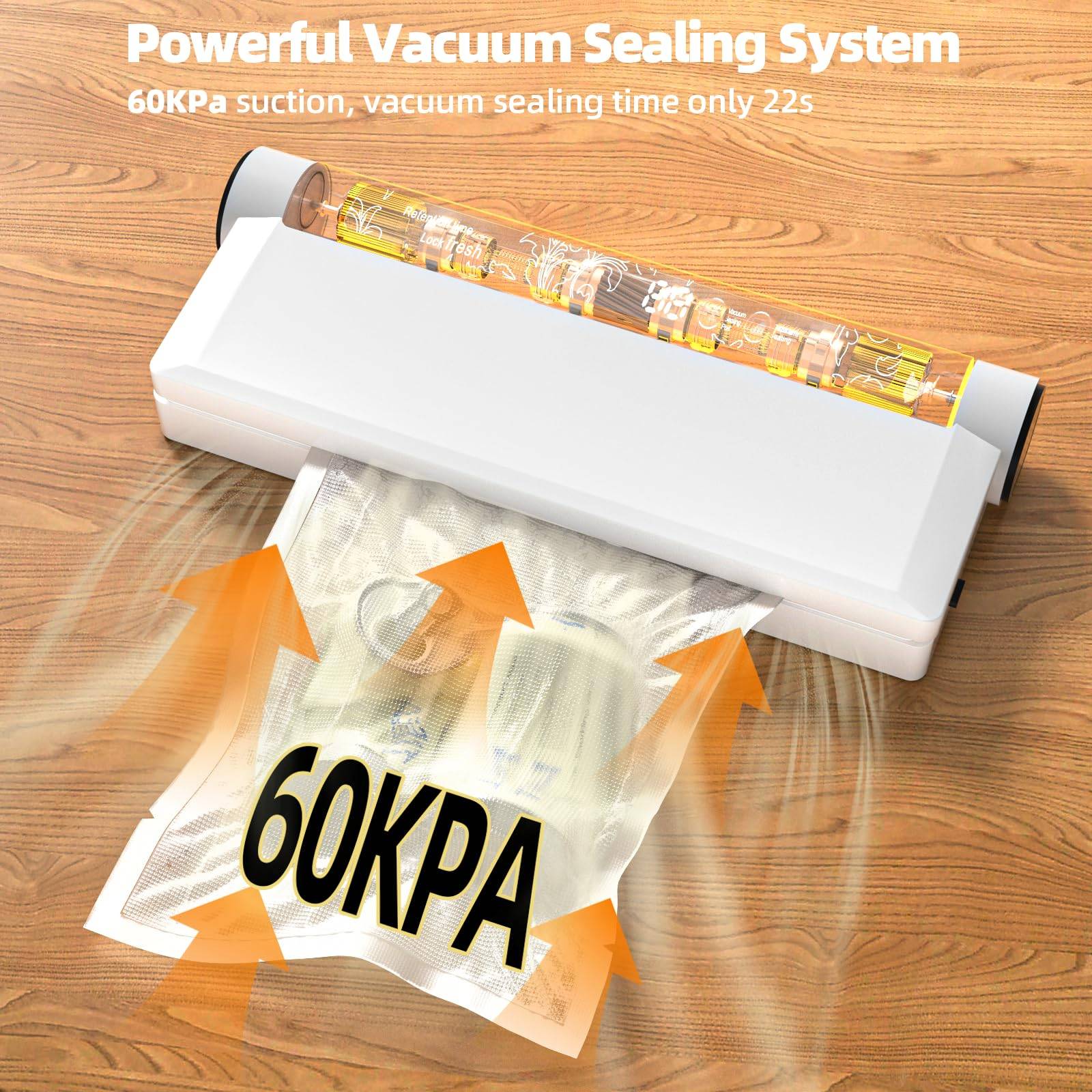 Compact Dry Wet Vacuum Sealer-Home & Commercial Use 4