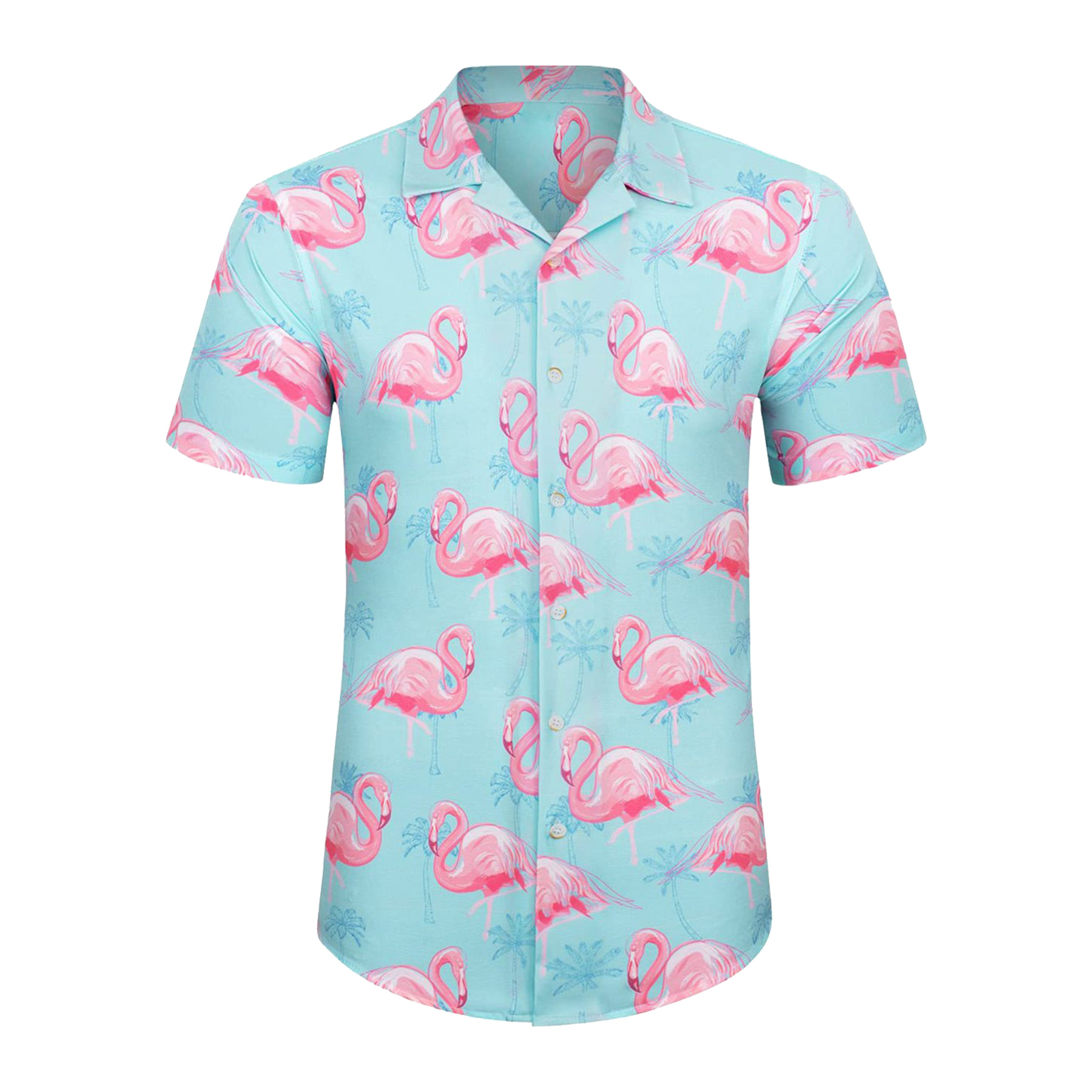 Mens Hawaiian Short Sleeve Shirt 18