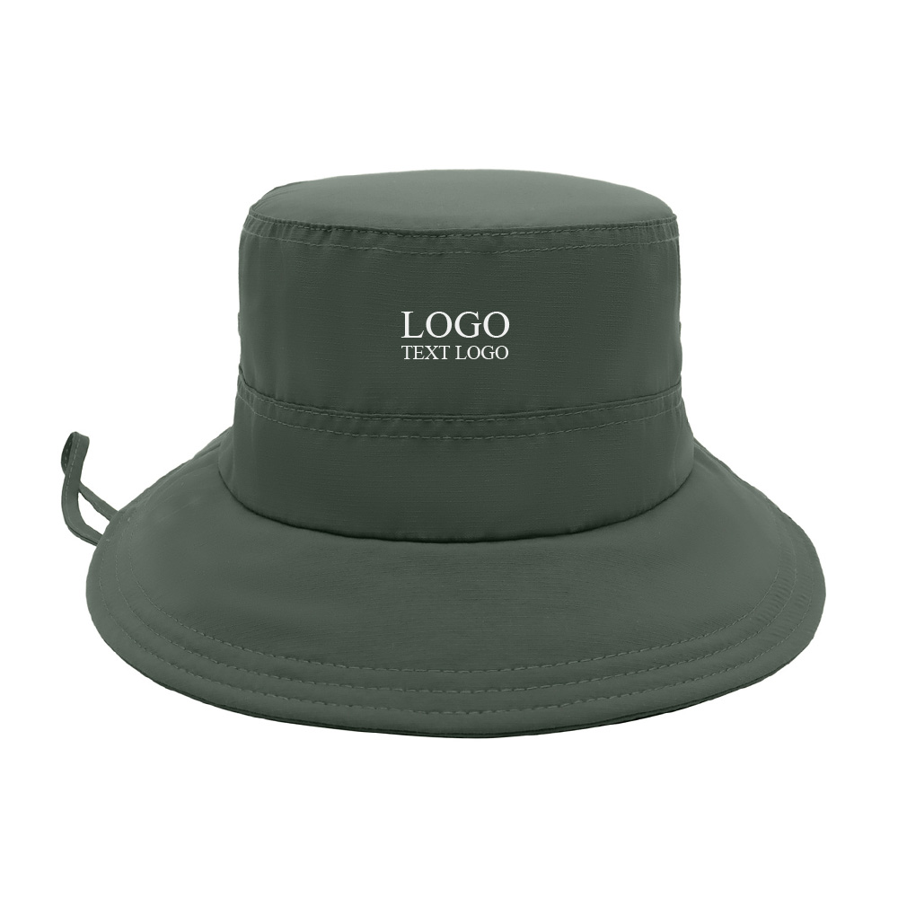 Foldable Breathable Custom Logo Bucket Hat 10