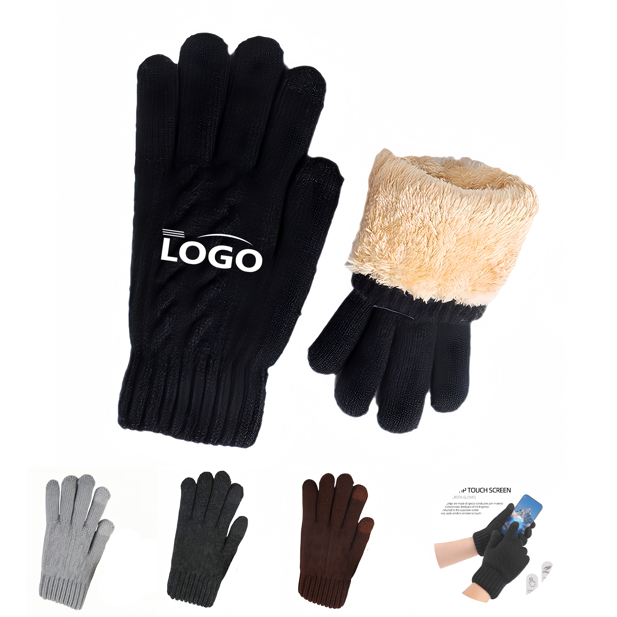 Winter Touchscreen Thermal Gloves 2