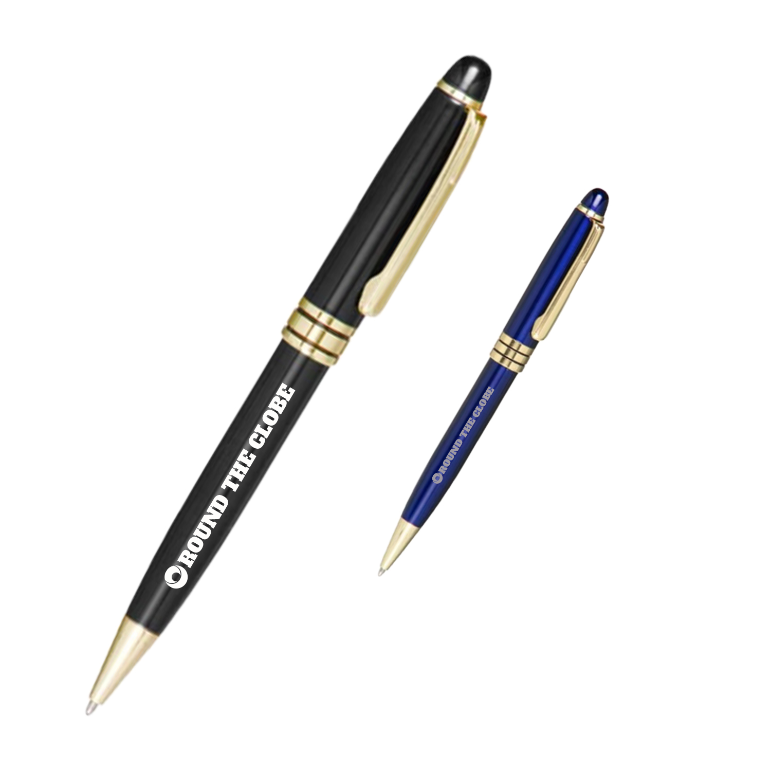 Executive Twister Gold Trim Pens 2