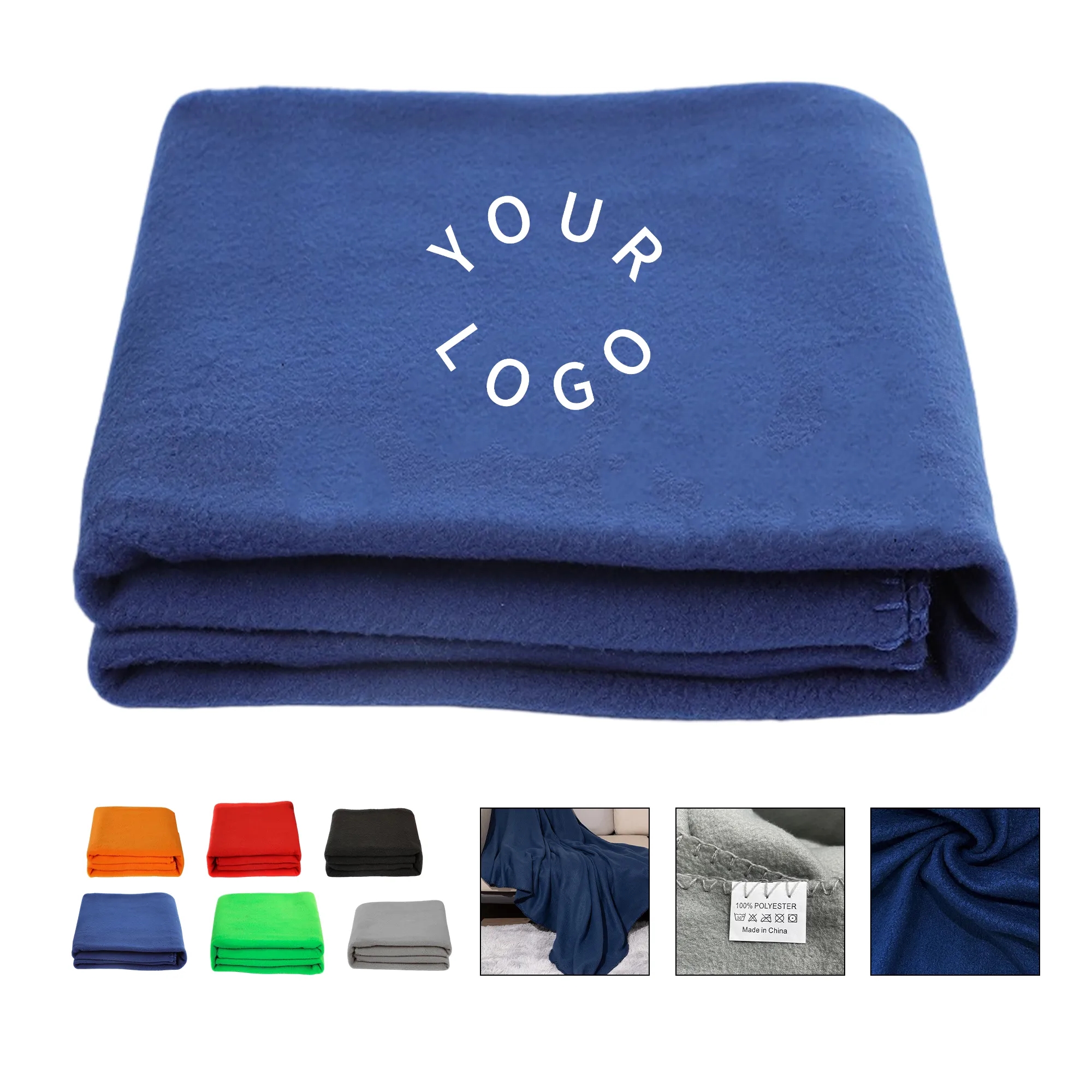 Cozy Polar Fleece Throw 60x50 13
