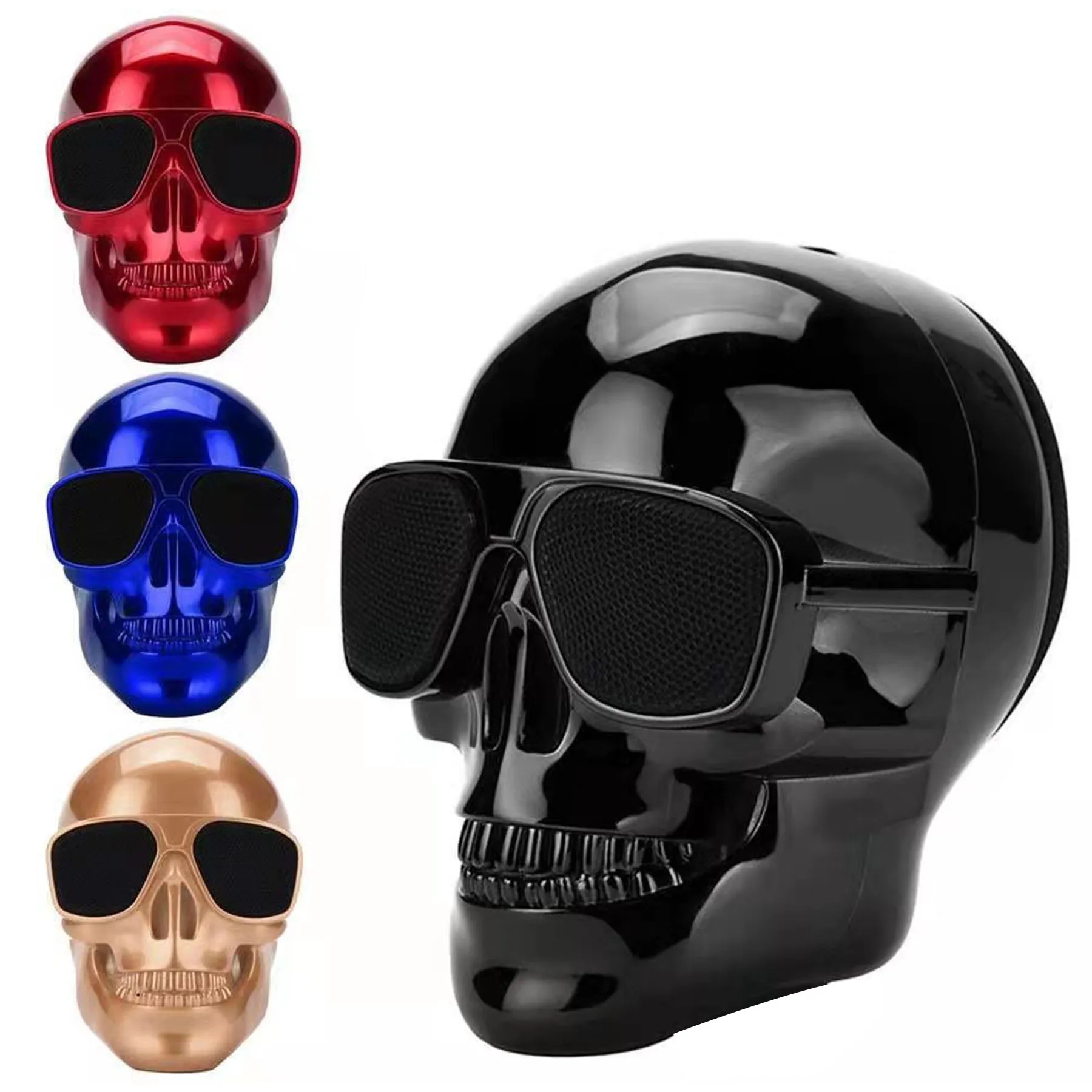 Skull Bluetooth Speakers 6