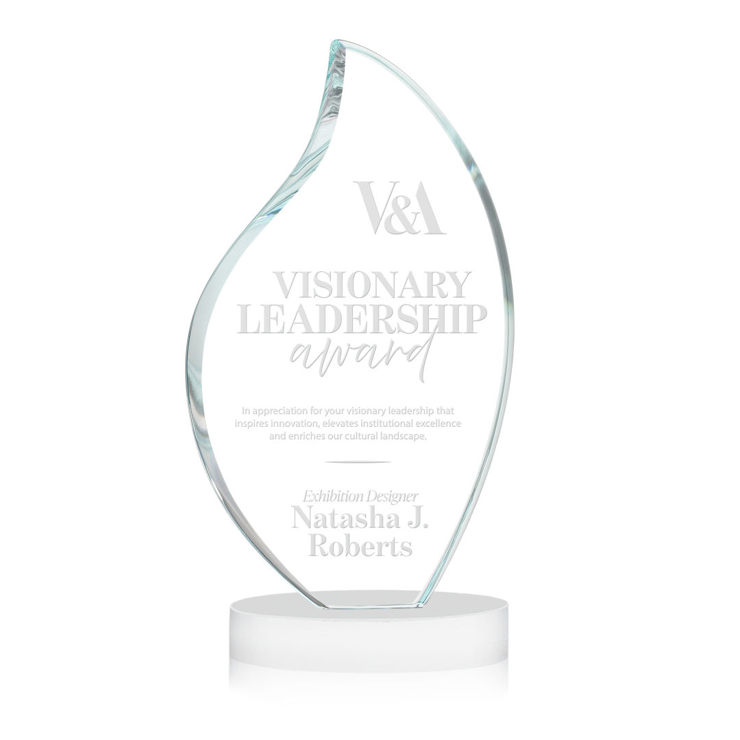 Odessy Flame Award on Alberton Base - White 7