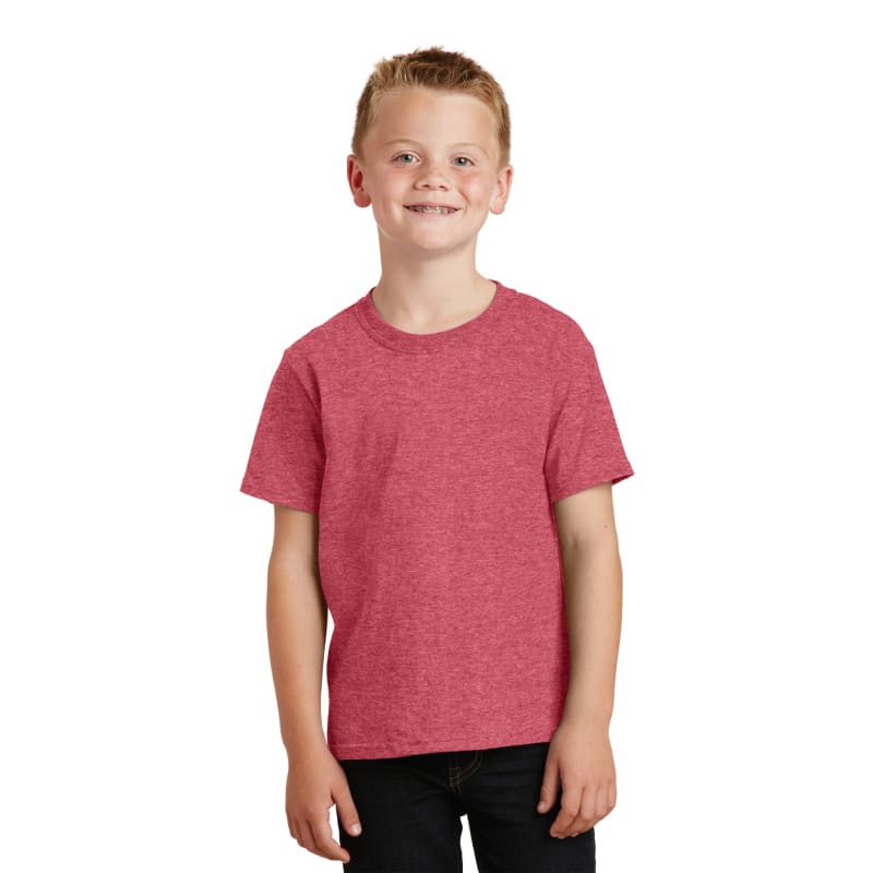 Port & Company - Youth Core Cotton Tee. 126