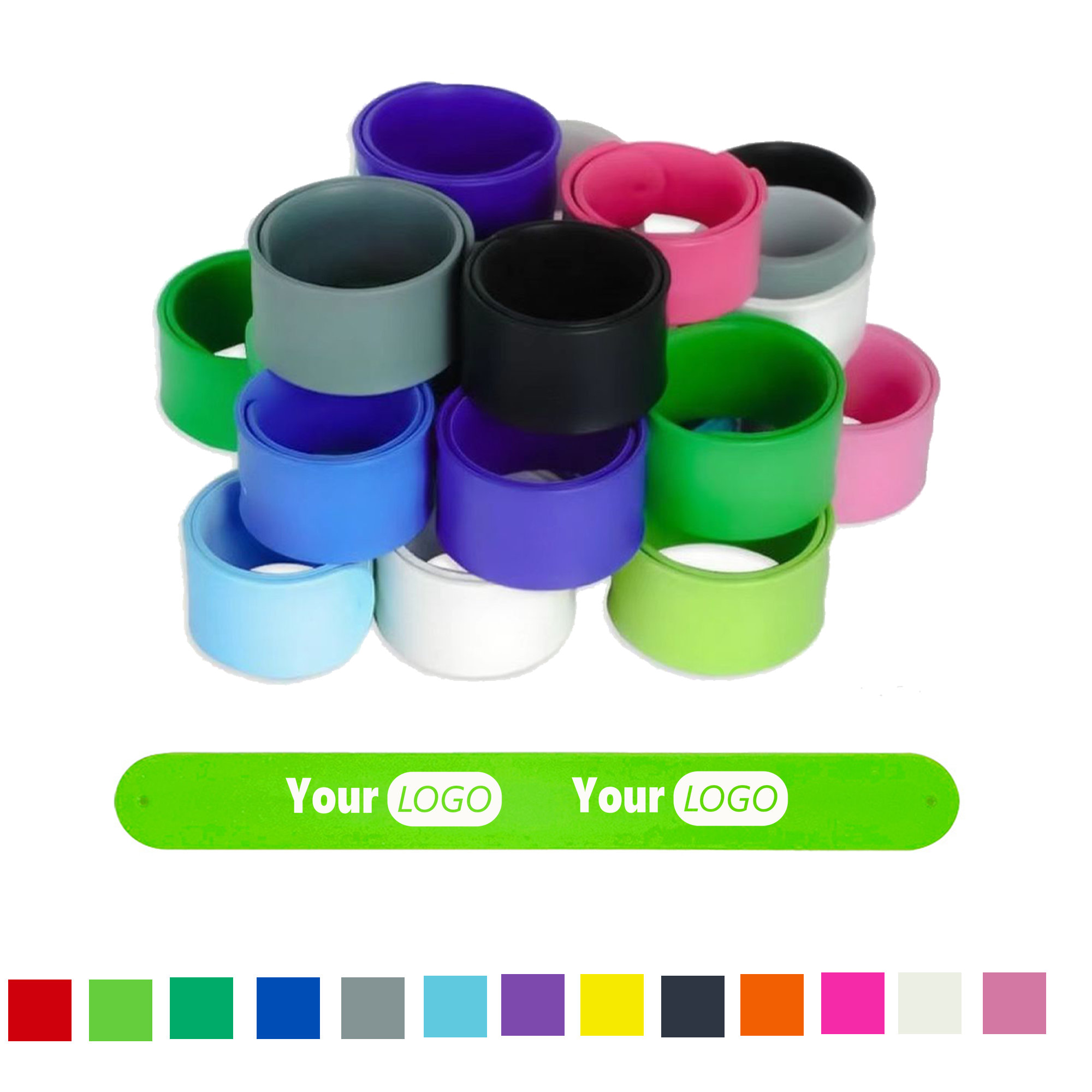 Silicone Wrist Slap Band 2