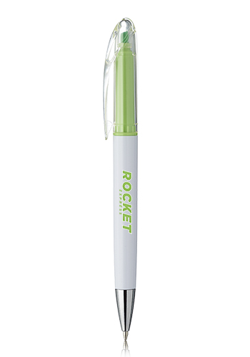 Appleton Click Action Ball Point Pen with Highlighter 8