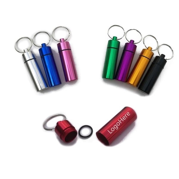 Pill Tube Key Ring 2