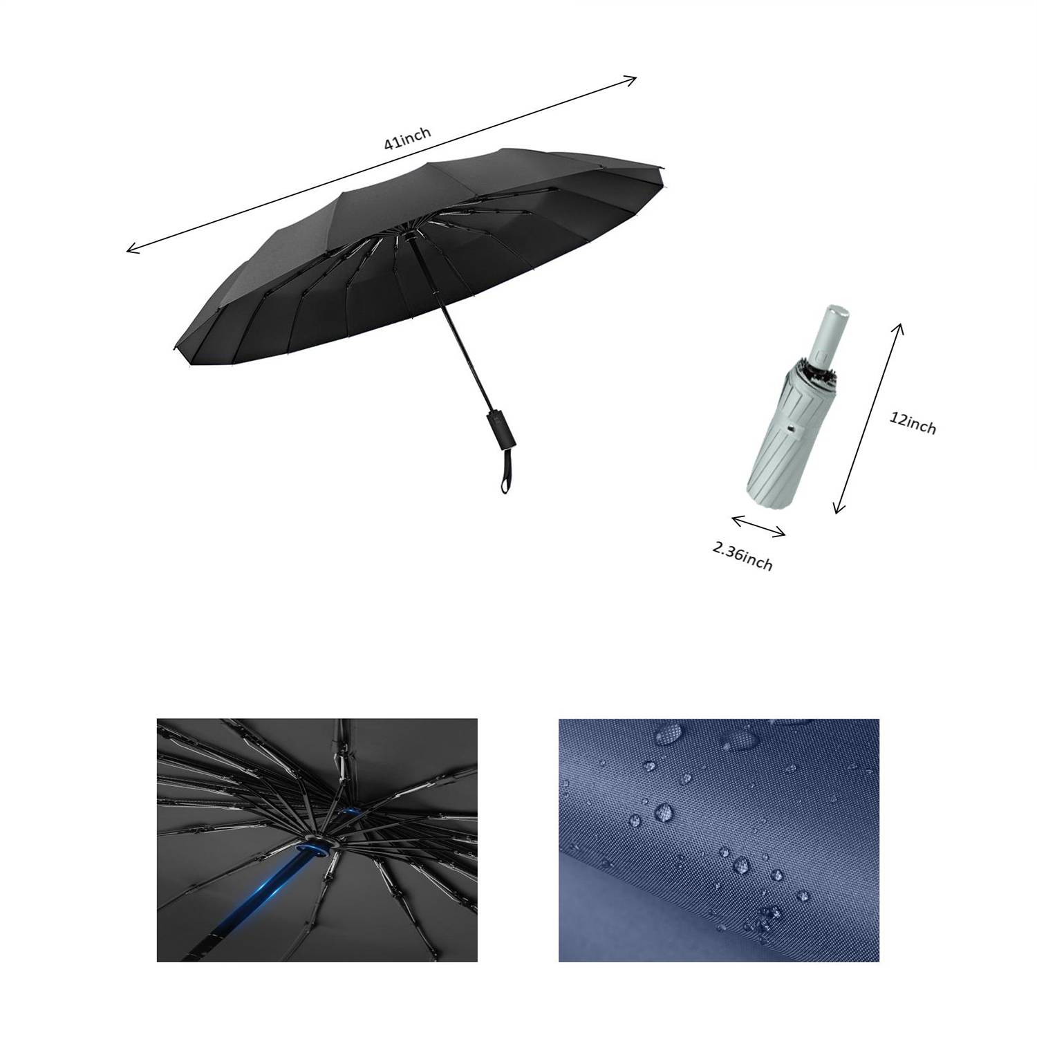 Vinyl Sun Protection Uv Umbrella 6