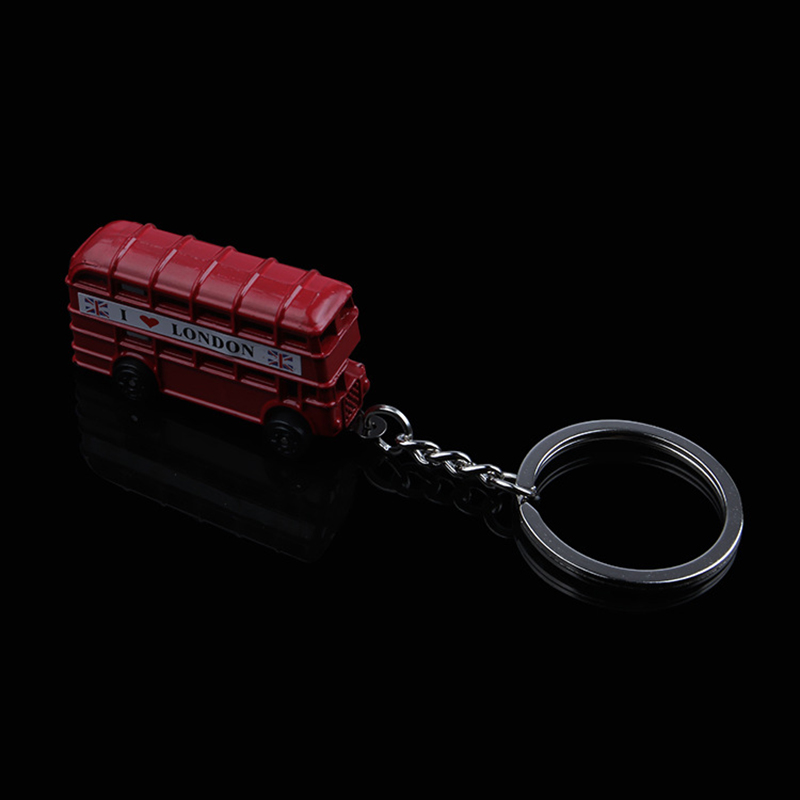 Creative British Bus Keychain 2