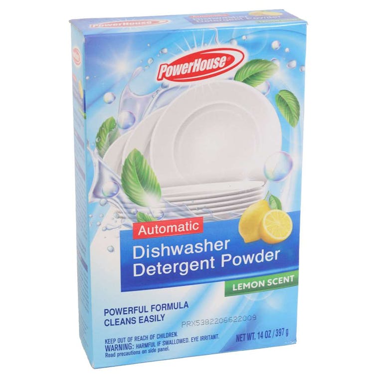 Dishwasher Detergent Powder Lemon 2