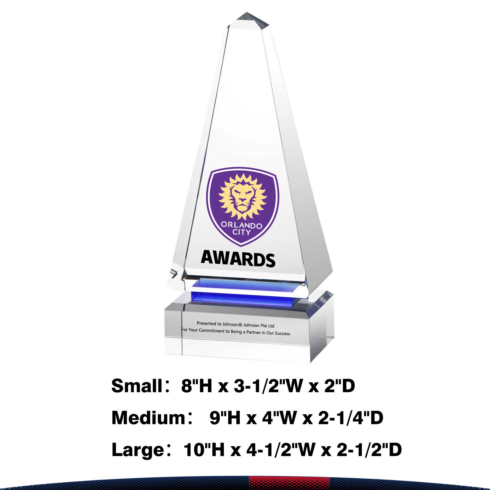 Hansa Crystal Obelisk Award 4