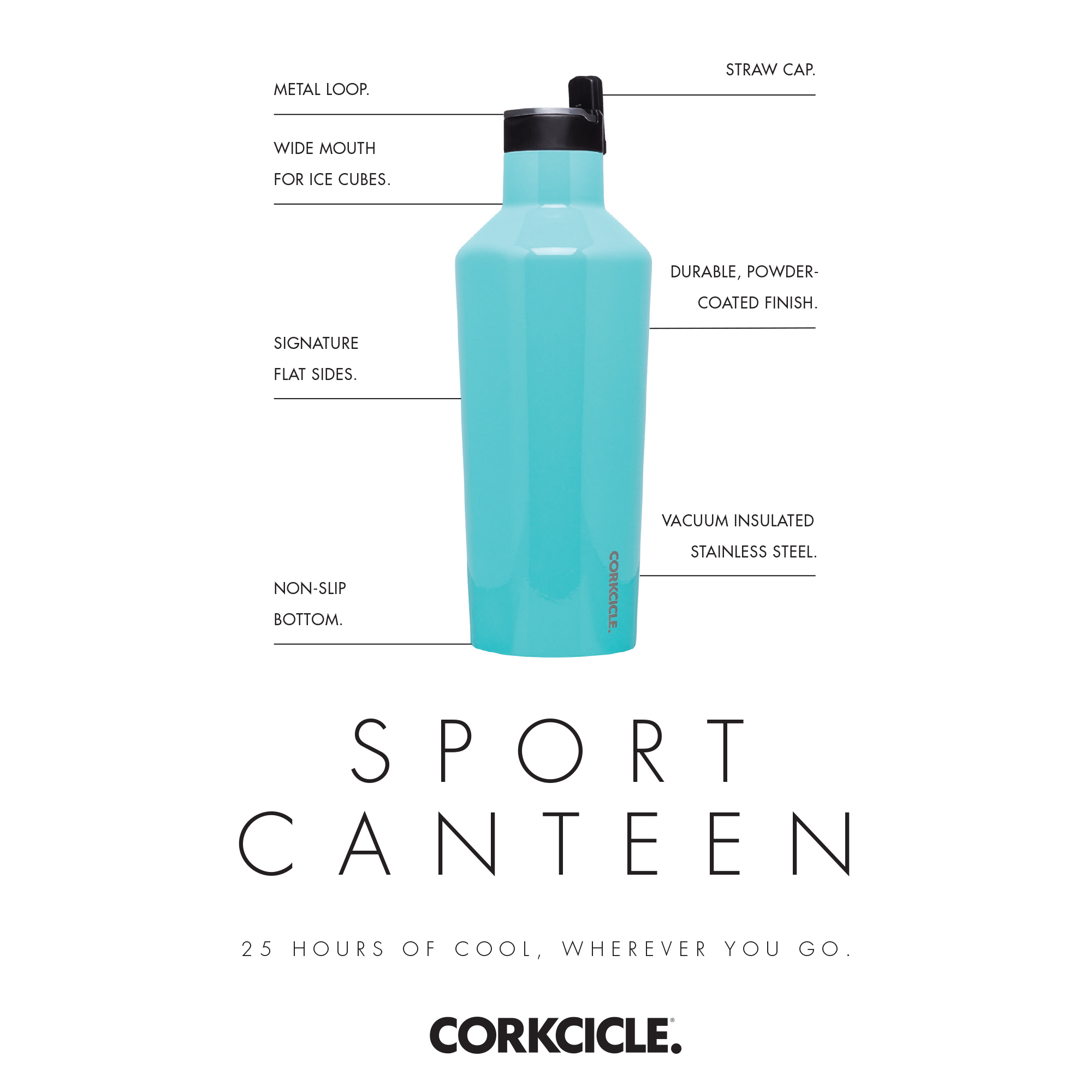 CORKCICLE® Sport Canteen - 20 Oz. 17