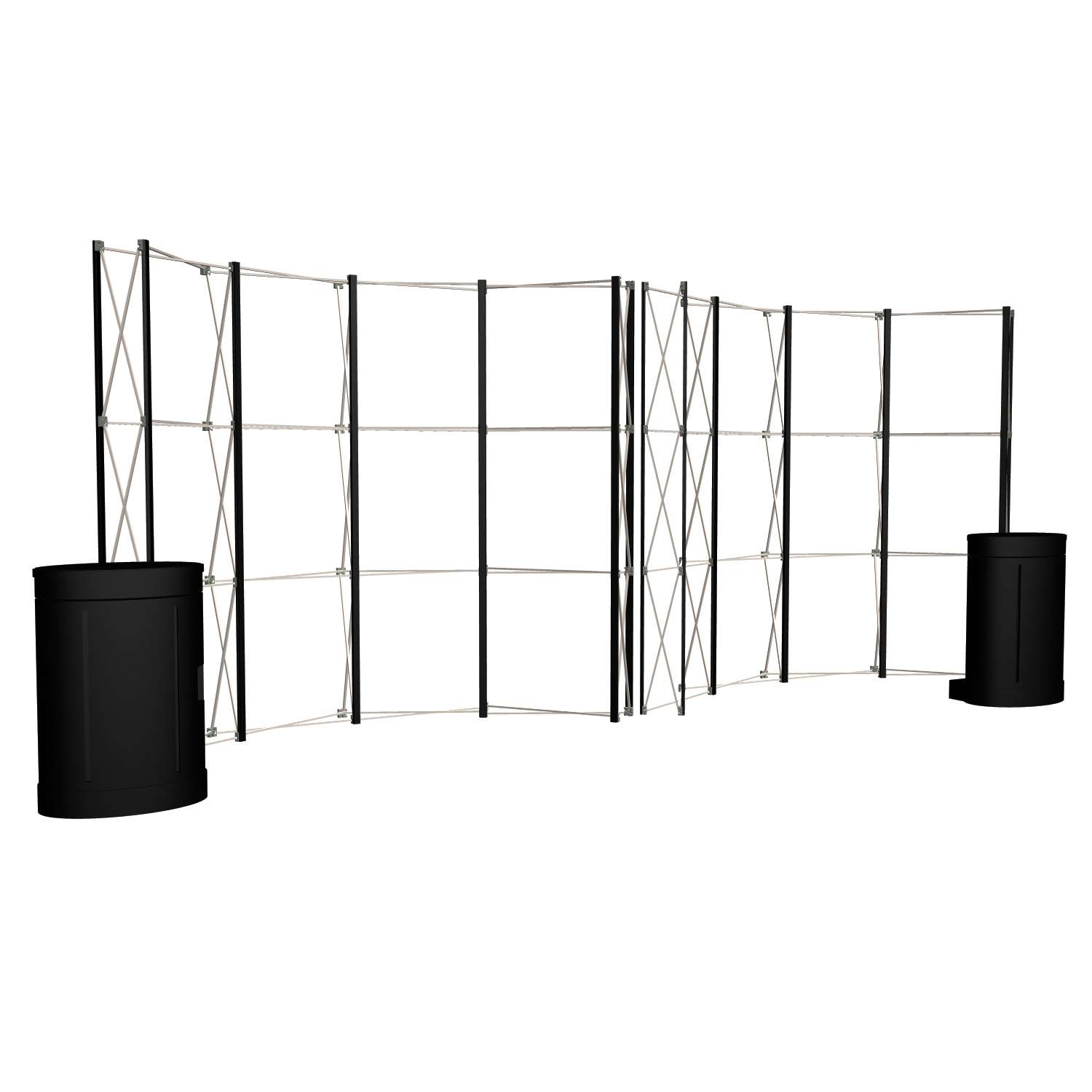 20' Gullwing Show 'N Rise Floor Display Hardware