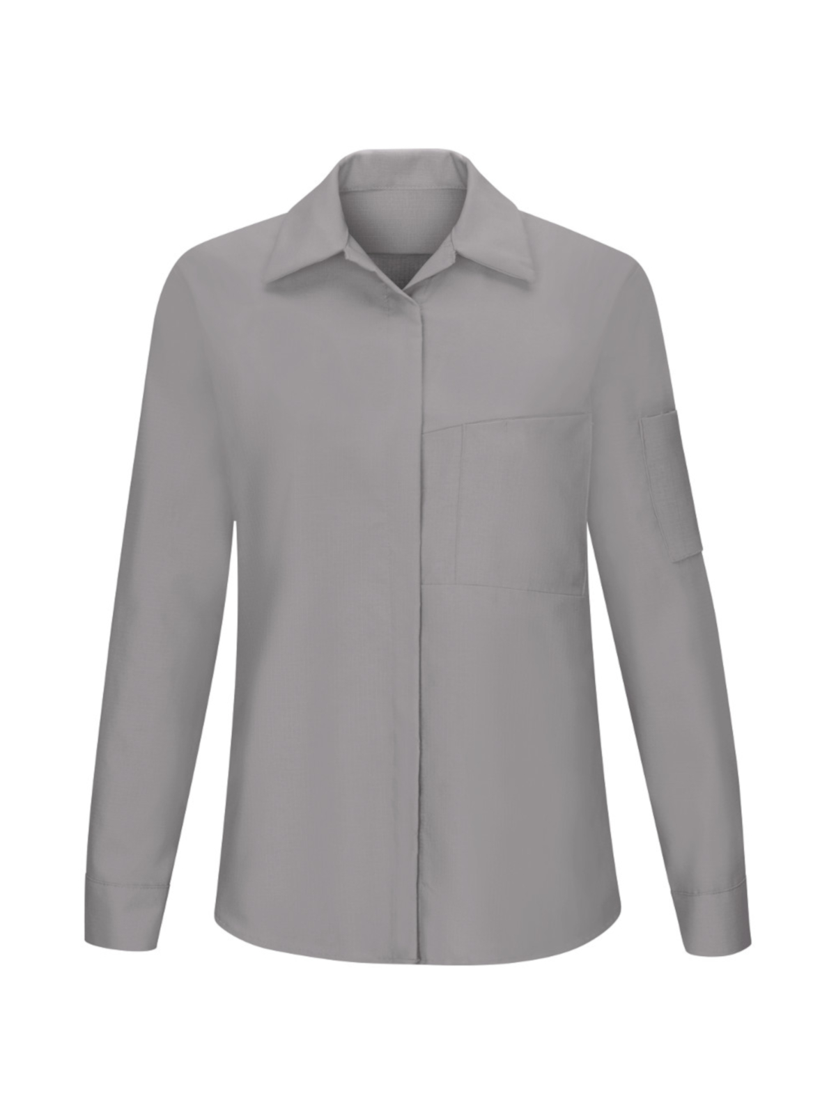 Red Kap Shirts -  Women's Long Sleeve Performance Plus Shop Shirt