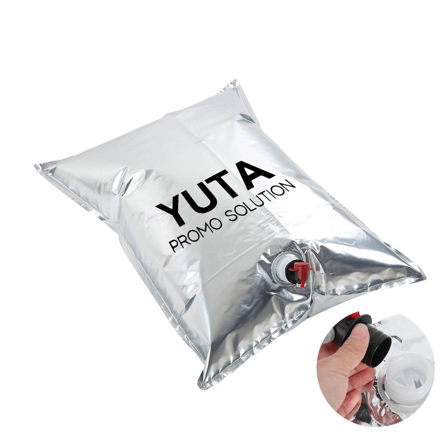 10L Foldable Water Bag w/ Spout for Camping 12