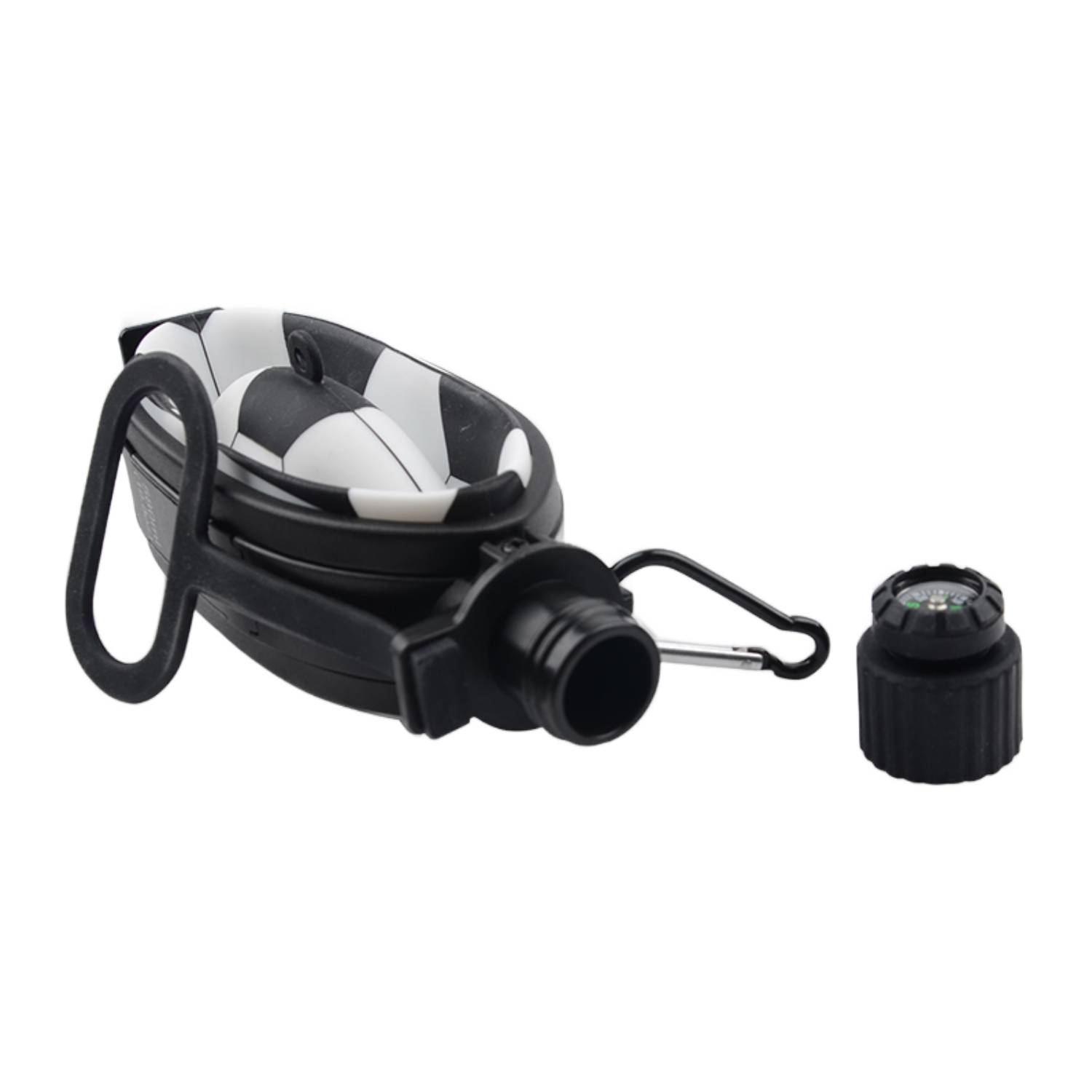 Football Shaped Collapsible Water Bottle, 19.8 oz. 8