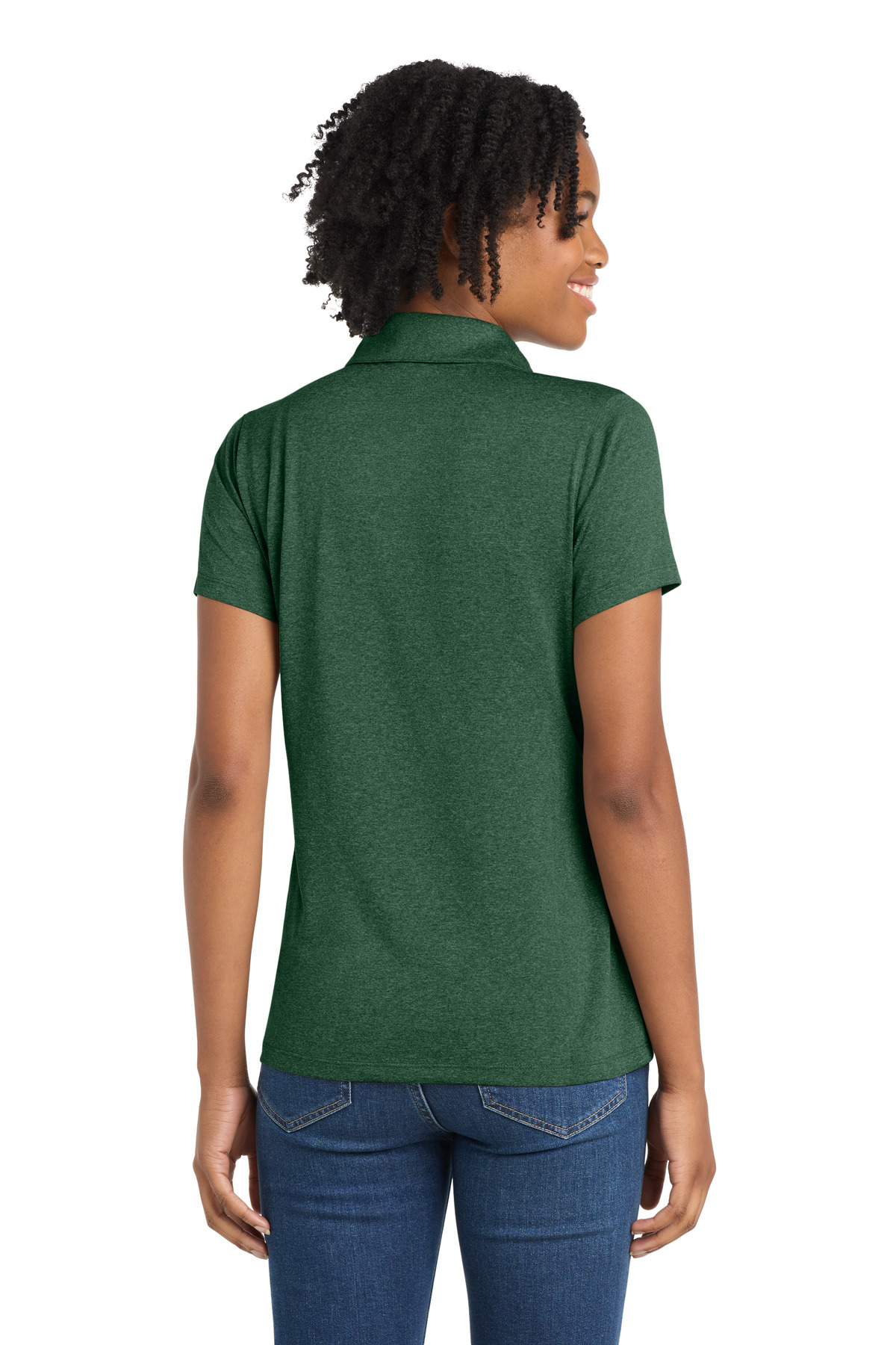 Sport-Tek Women's Heather Contender Polo. LST660 30