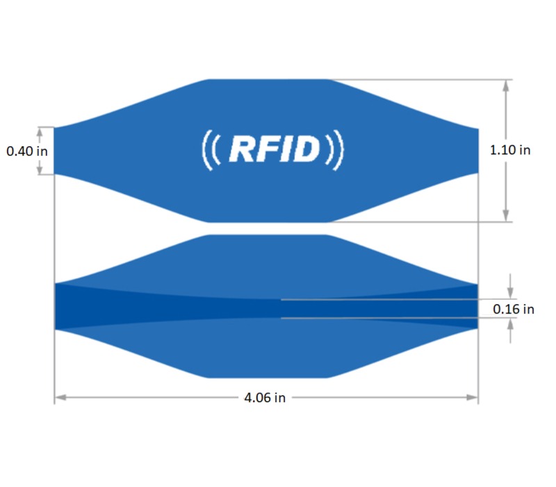 Digital Business Smart NFC Silicone Wristband - Style 3 3