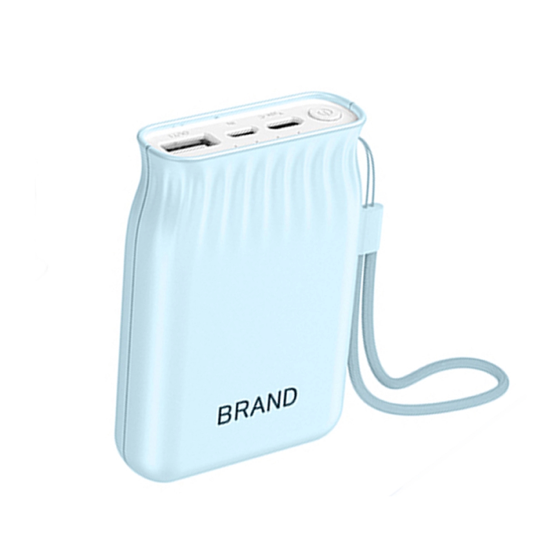 5000mA Sachet Shape Power Bank with Strap 5