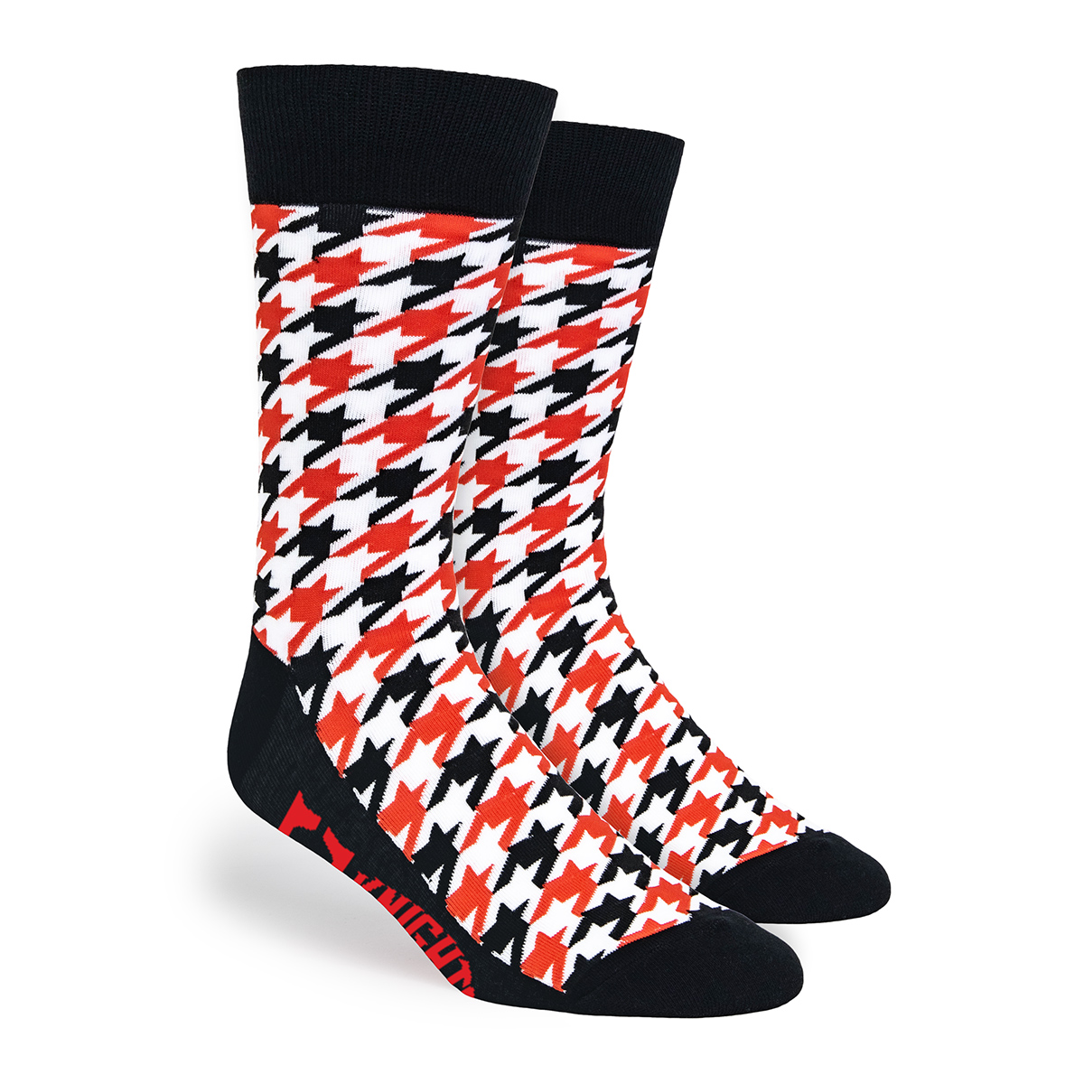 Houndstooth Simpler Socks