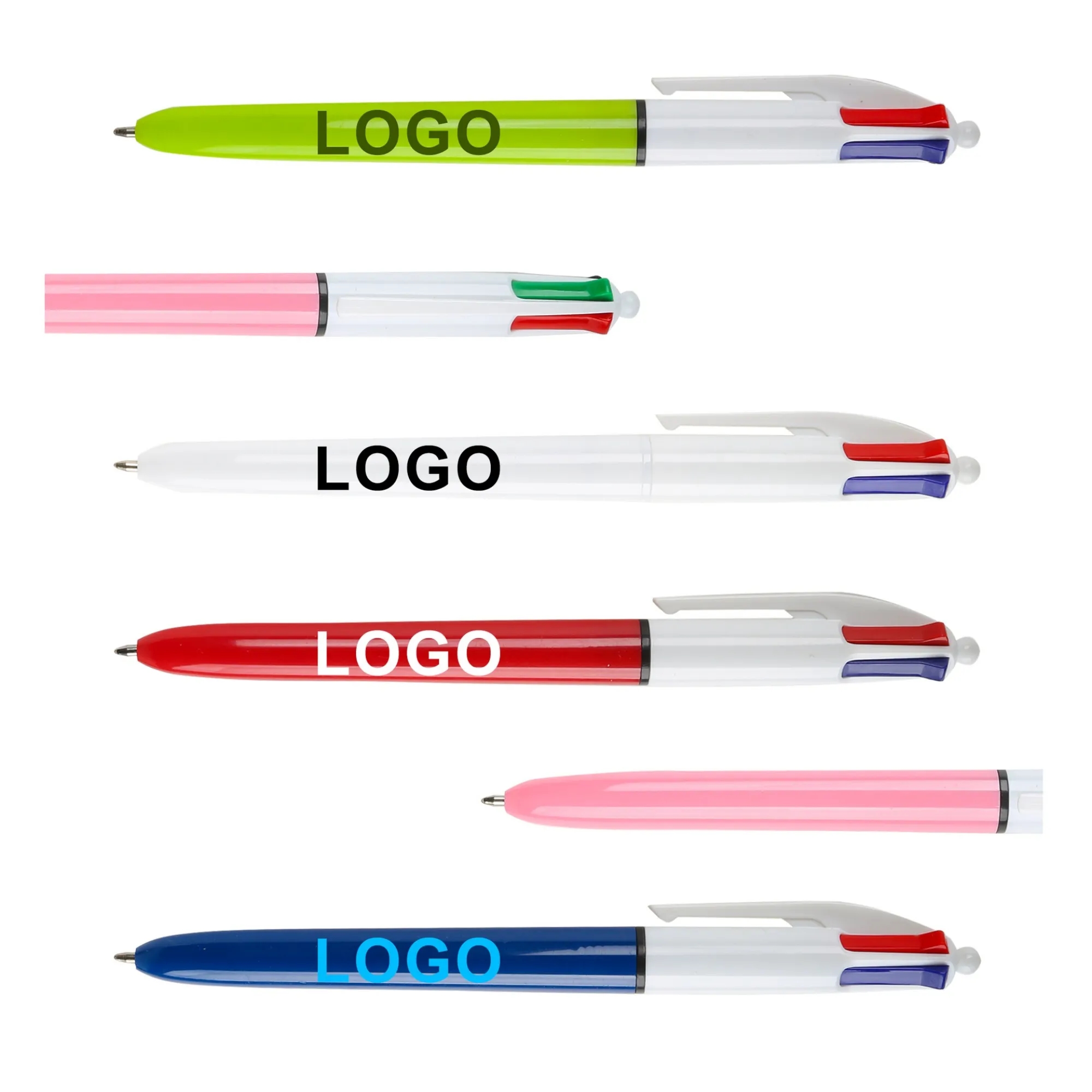 Multicolor Smooth Click Ballpoint Pen 2