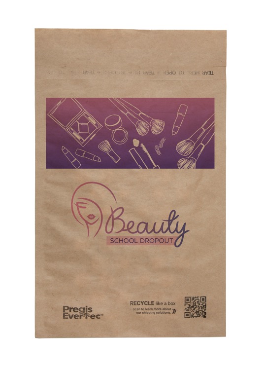 Full Color Cushioned Natural Paper Mailer (7" x 9")