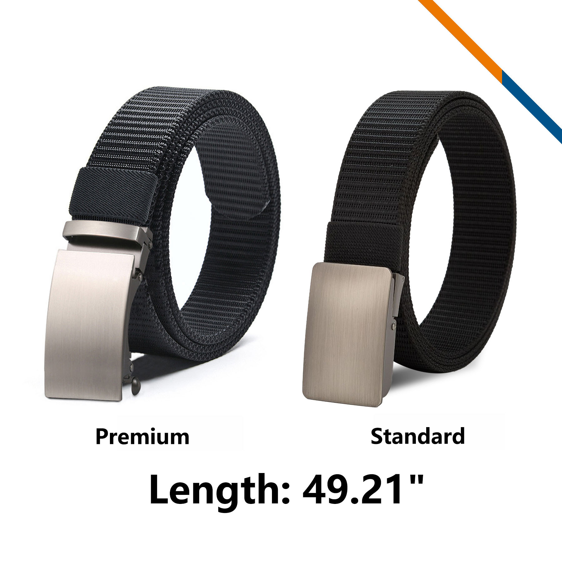 Terio Adjustable Metal Buckle Canvas Belt 4