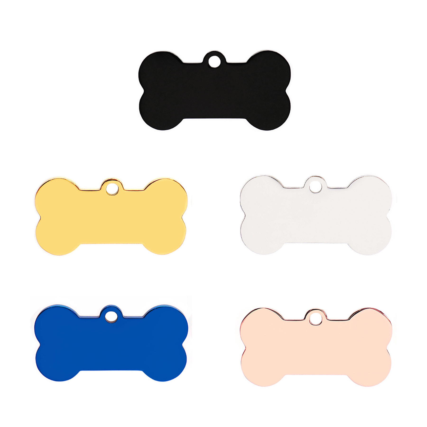 Bone Shape Pet ID Tag 2