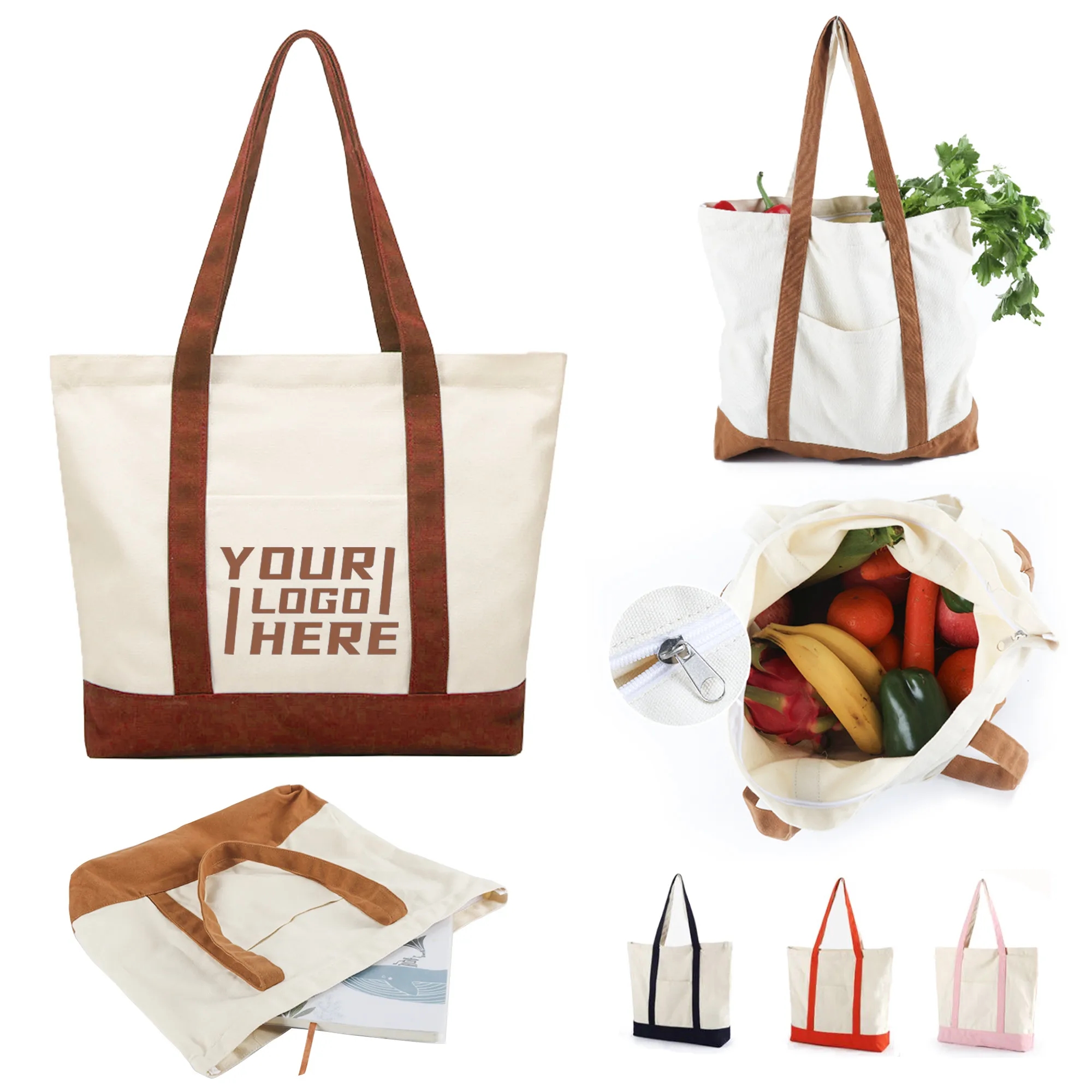 Canvas Shoulder Tote Bags