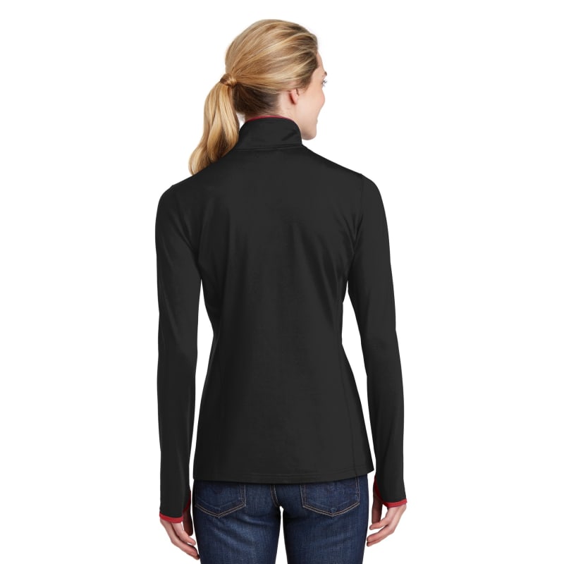 Sport-Tek Women's Sport-Wick Stretch Contrast Full-Zip Jacket. 46