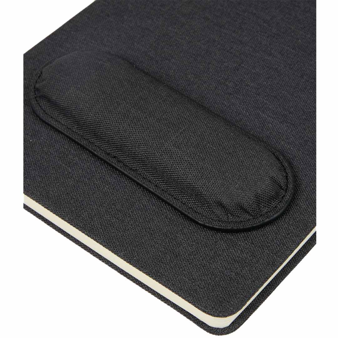 5.5" x 8.5" FSC® Recycled Mouse Pad Bound Notebook 54