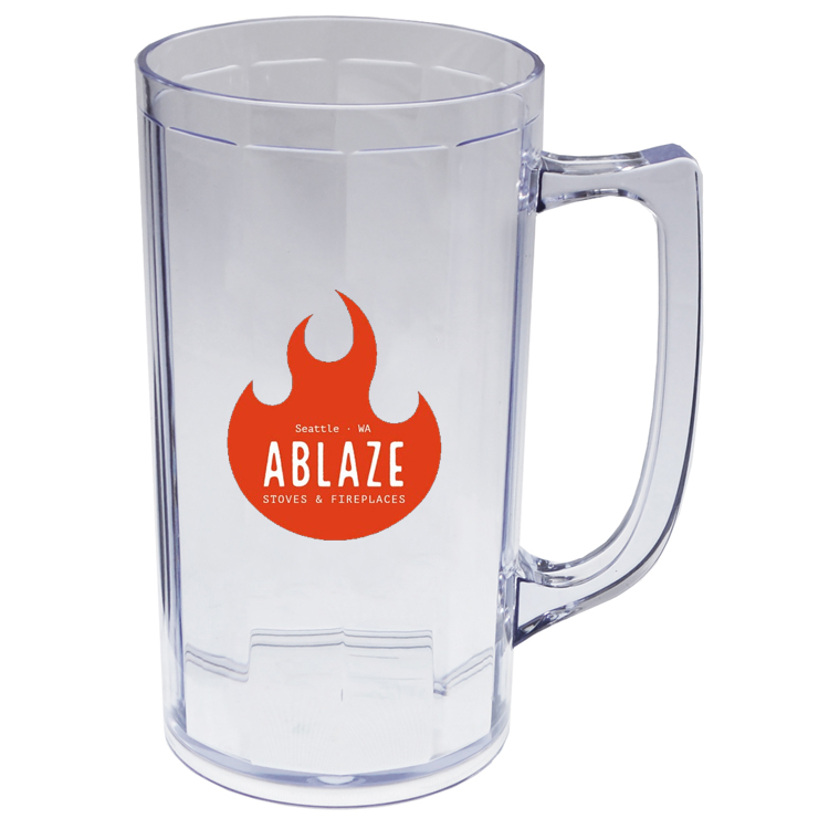 16 oz Acrylic Beer Mug