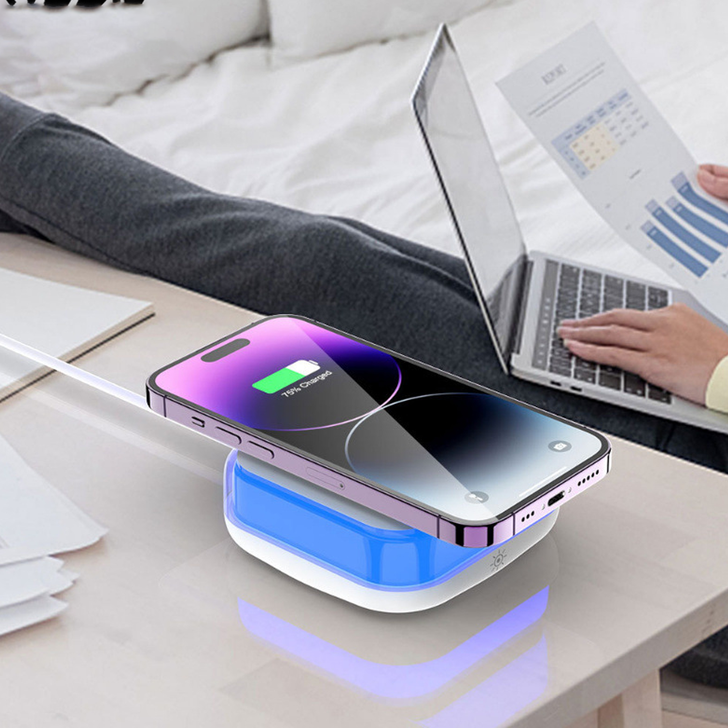 15W Wireless Charger with Light 6