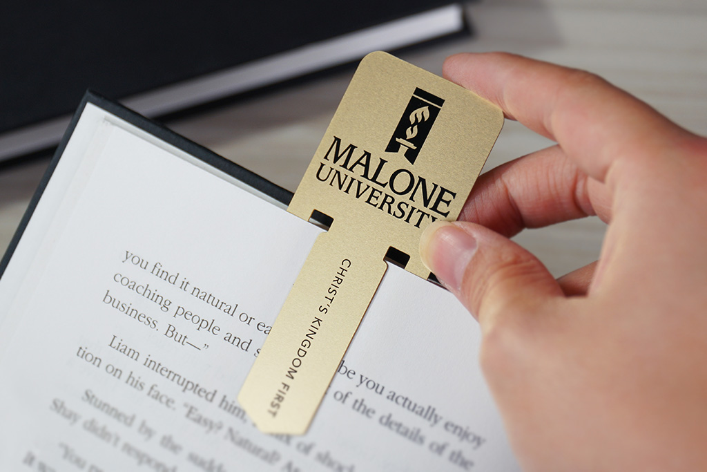 Metal Bookmarks, custom desk accessory with logo imprint 21
