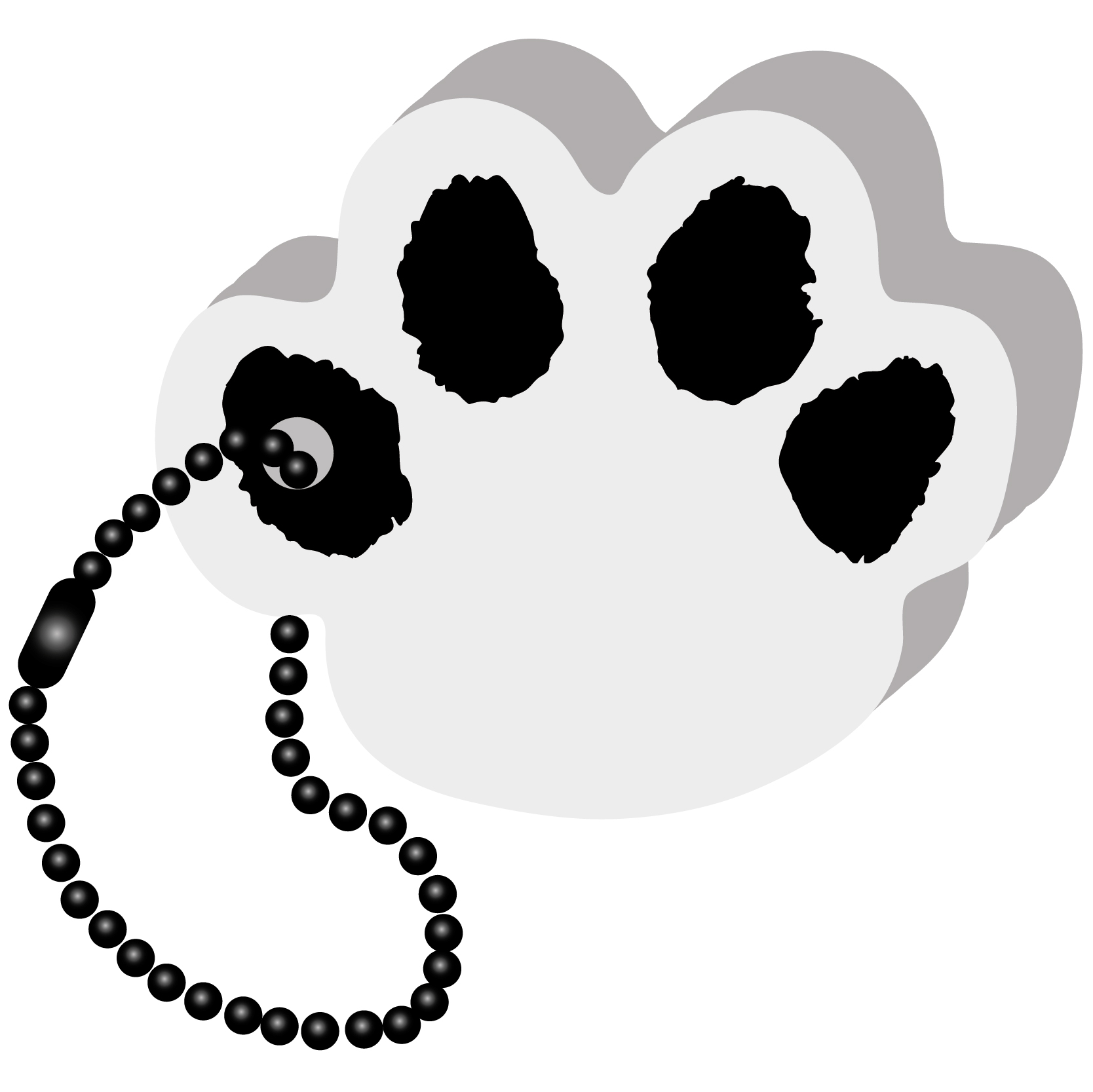Paw Key Tag 8