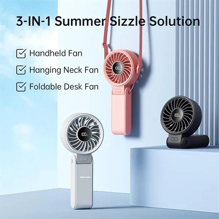 USB Rechargeable Sports Handheld Fan 3