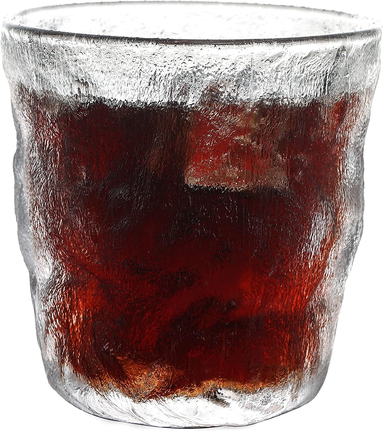 10Oz Glacier Pattern Glass Cup 6