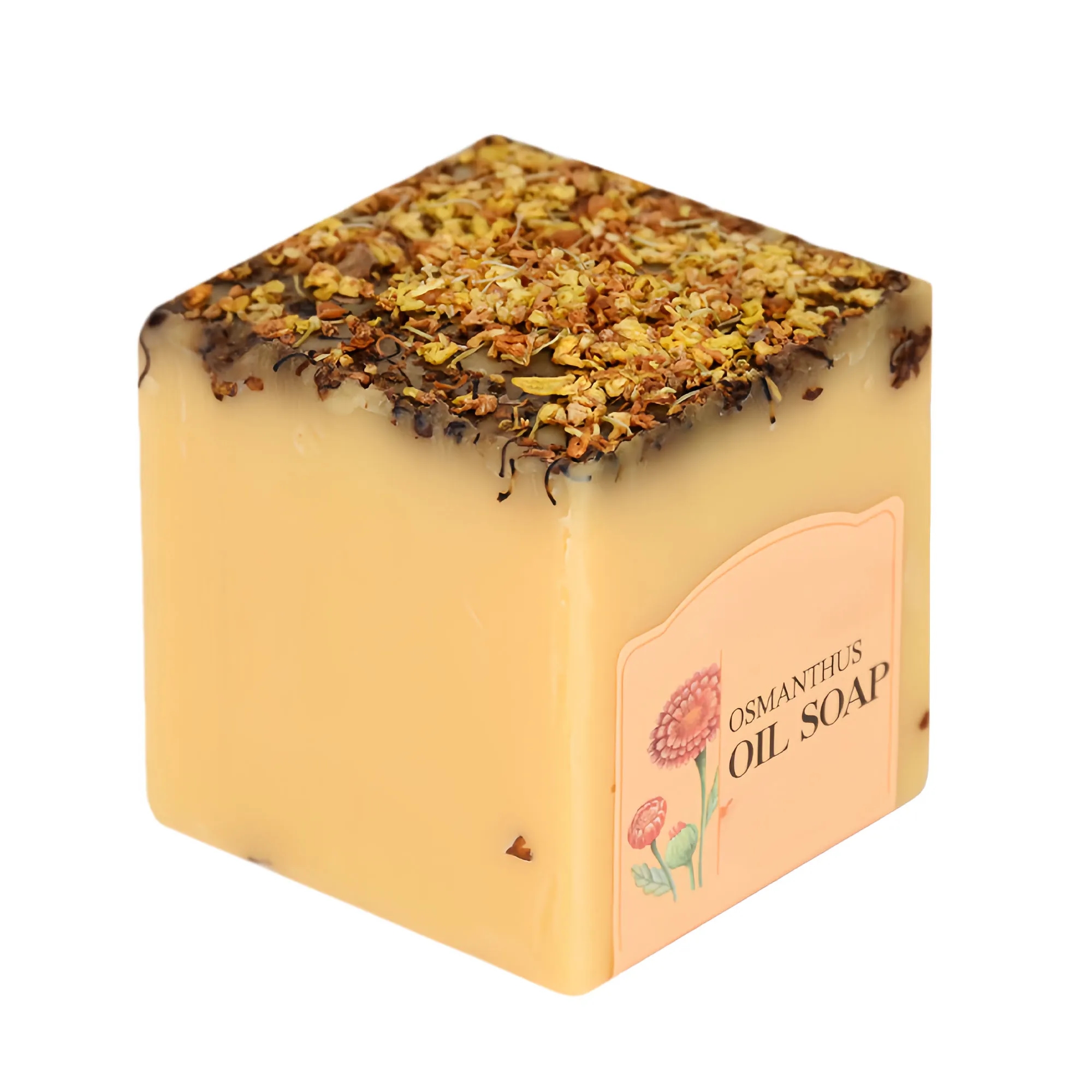 Natural Plant-Based Floral Essential Oil Soap For Cleansing 3