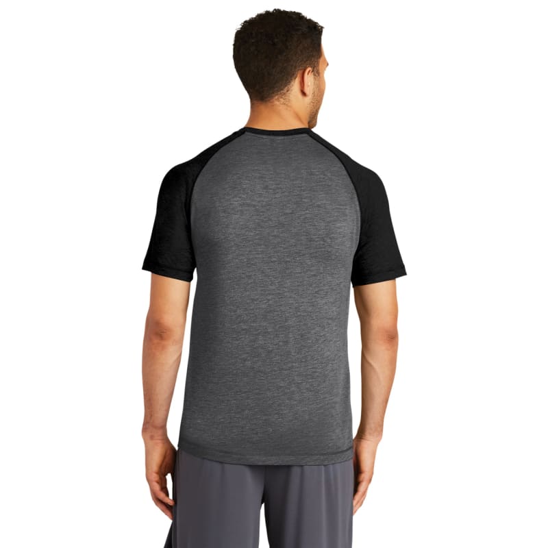 Sport-Tek PosiCharge Tri-Blend Wicking Raglan Tee. 115