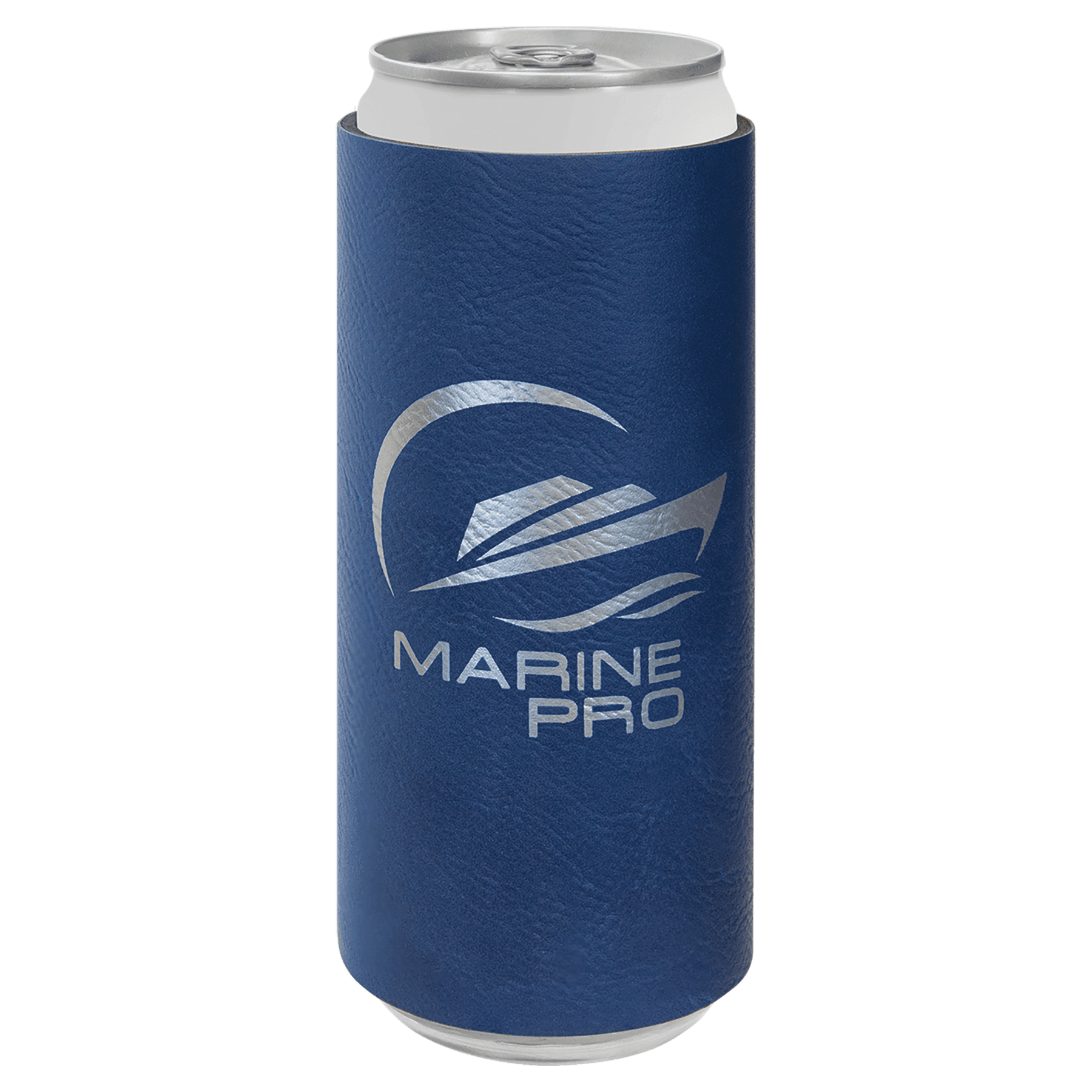 Laserable Leatherette Slim Beverage Holder 12