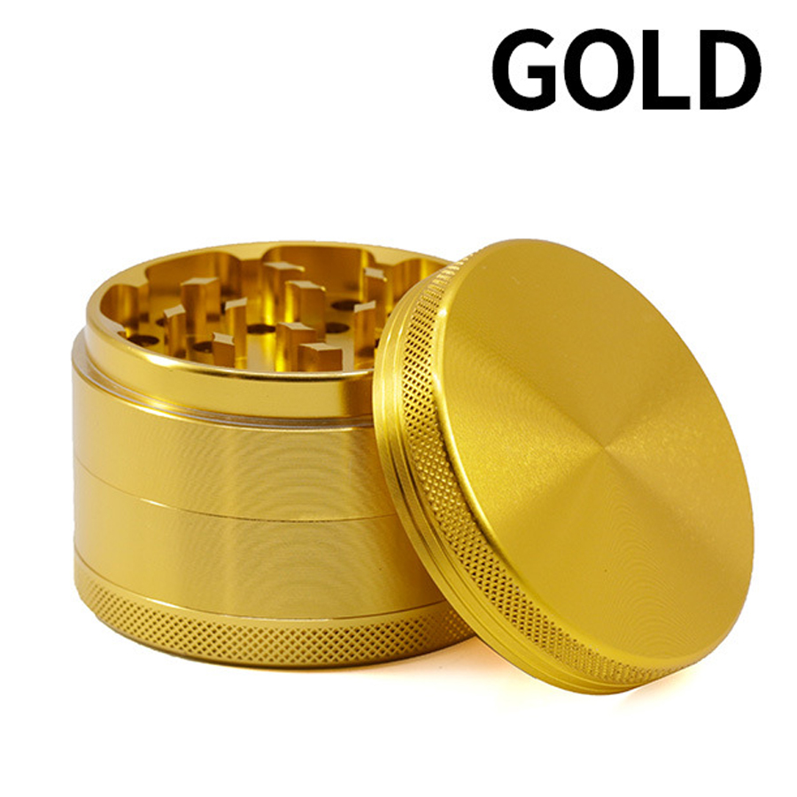 Premium Aluminum Alloy Herb Grinder – 2.45" 4-Piece Metal Design with Pollen Catcher 23