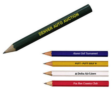 Hex Golf Pencils 5