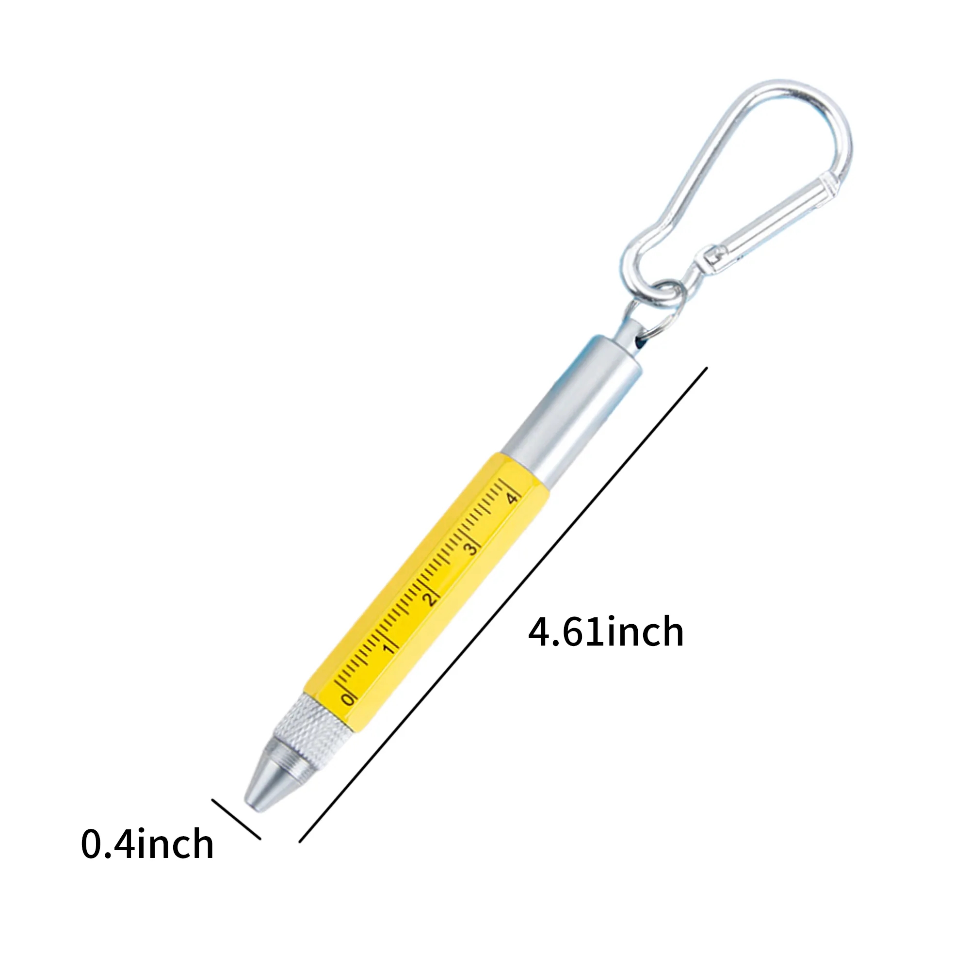 Metal Tool Ballpoint Pen with Keychain 4