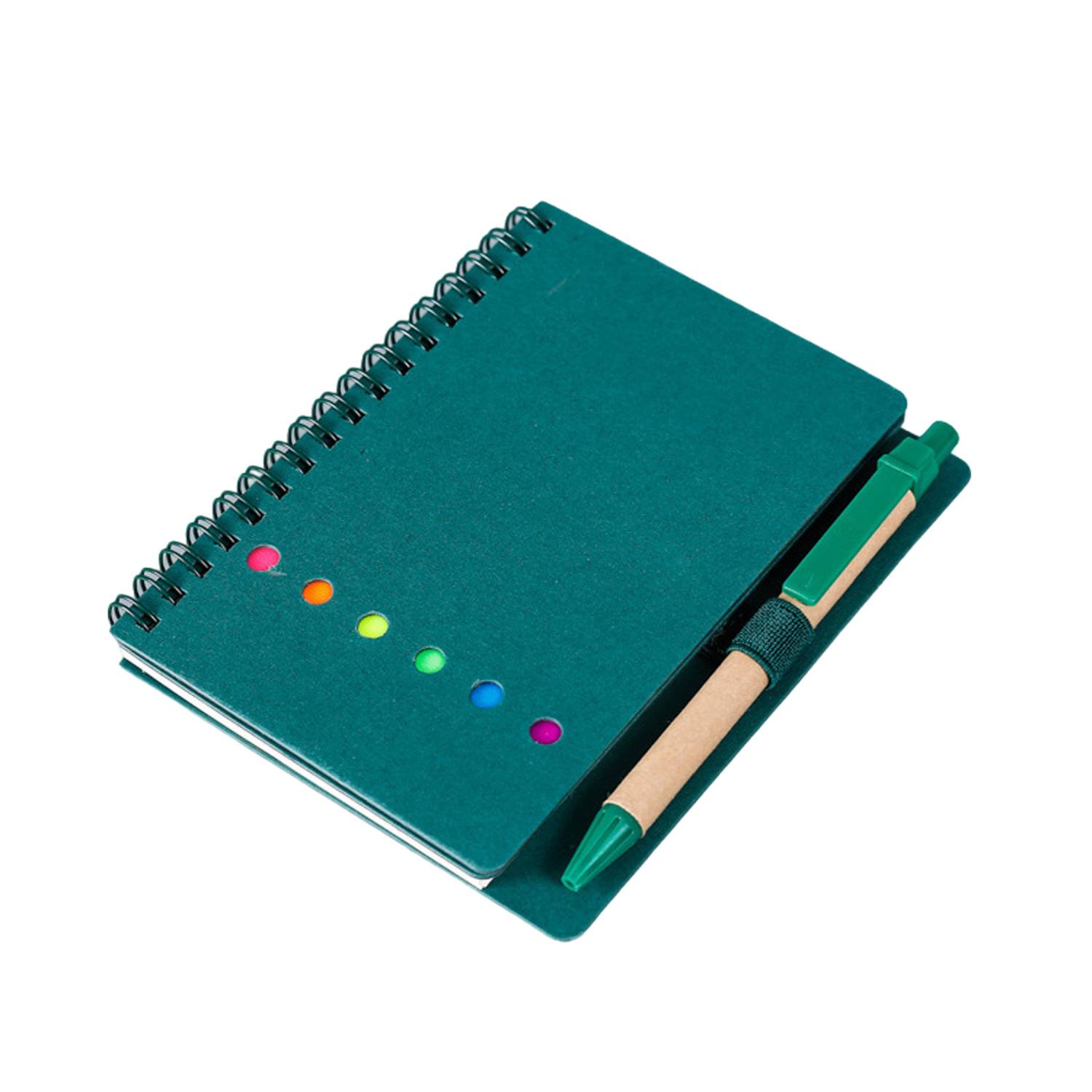 Notebook with Pen and Sticky Notes 3